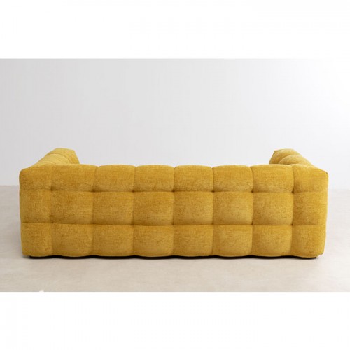 Canapé 3 places velours jaune 240cm SALAMANCA Kare design - 7