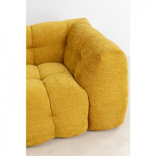 Canopy 3 velvet seats yellow 240cm SALAMANCA Kare design - 11