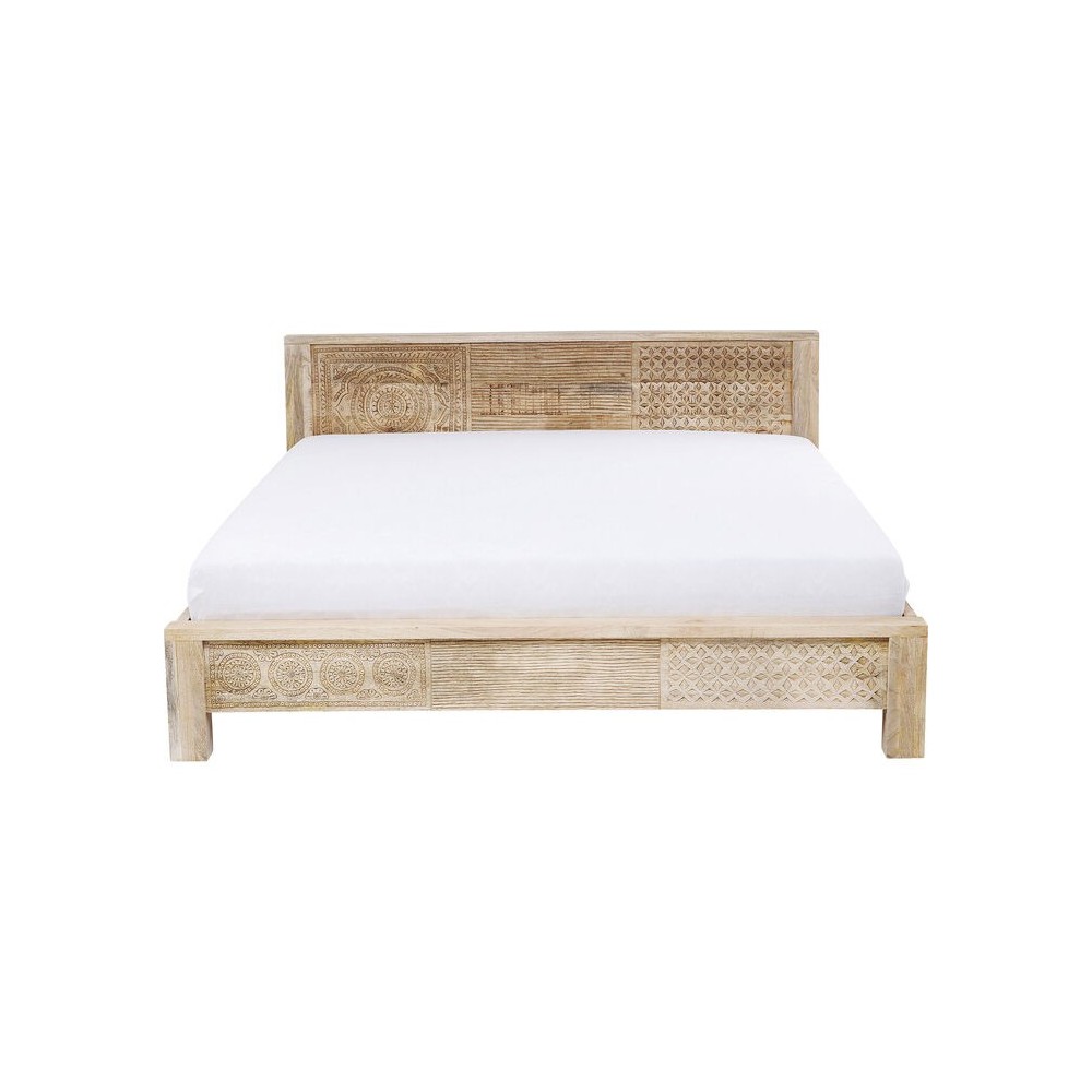 180 cm de cama em luz de luz étnica clara Kare design - 3