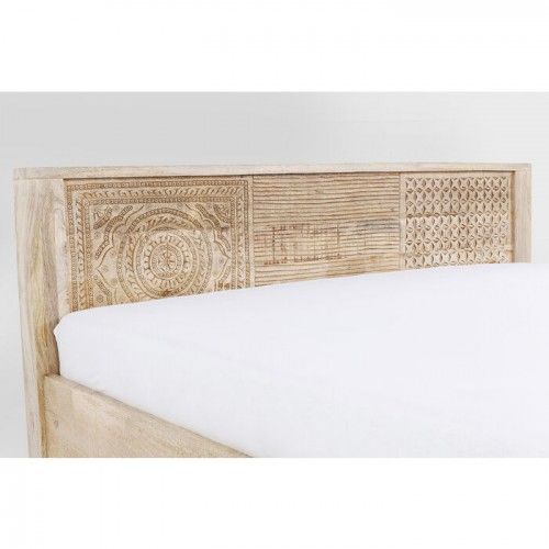 Cama 180 cm madera de luz étnica PURO Kare design - 8