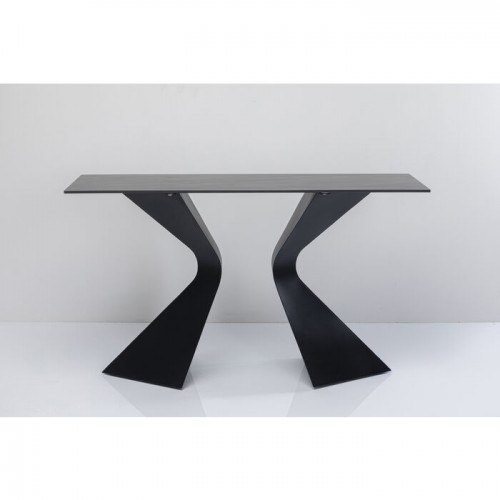 Black ceramic console 140x81cm GLORIA Kare design - 3