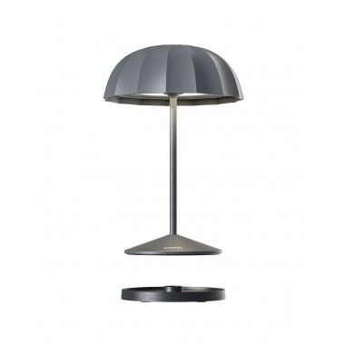 Lâmpada de parasol ao ar livre Anthracite 23cm ombrellino SOMPEX SOMPEX - 1 2