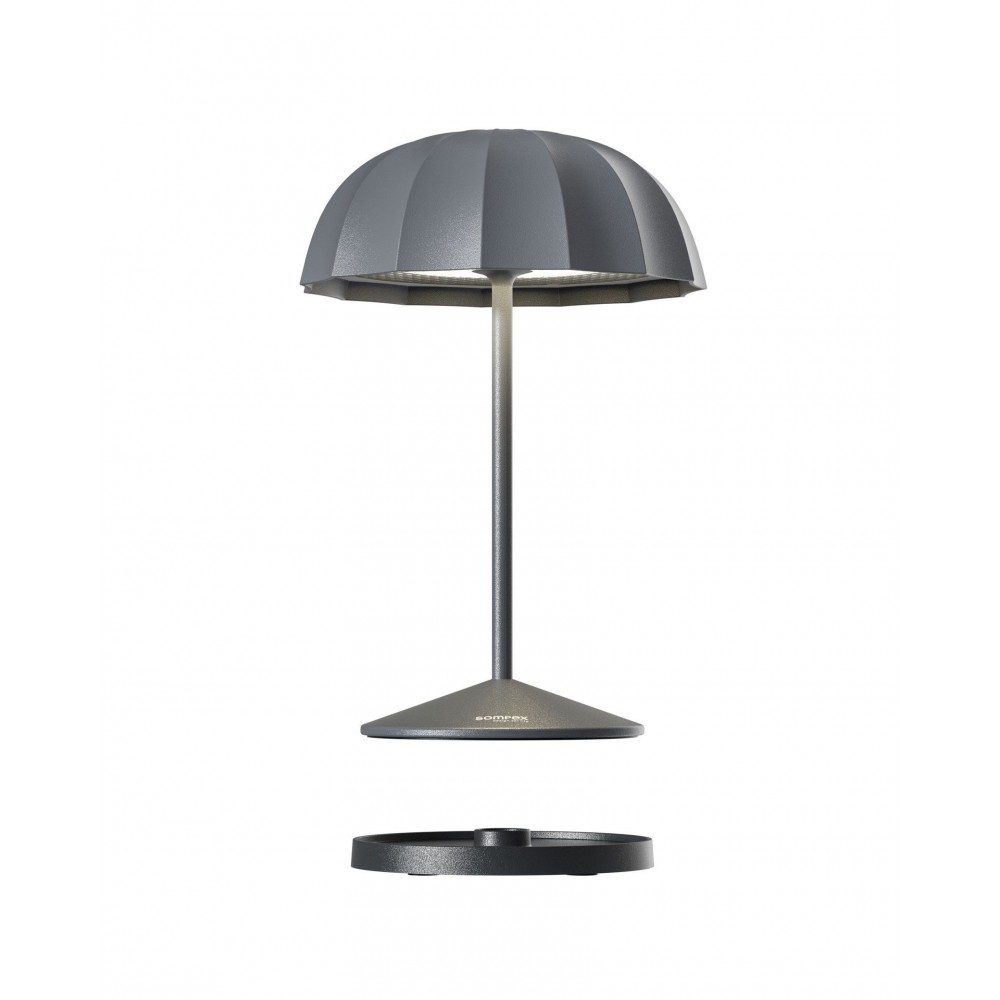 Lâmpada de parasol ao ar livre Anthracite 23cm ombrellino SOMPEX SOMPEX - 2