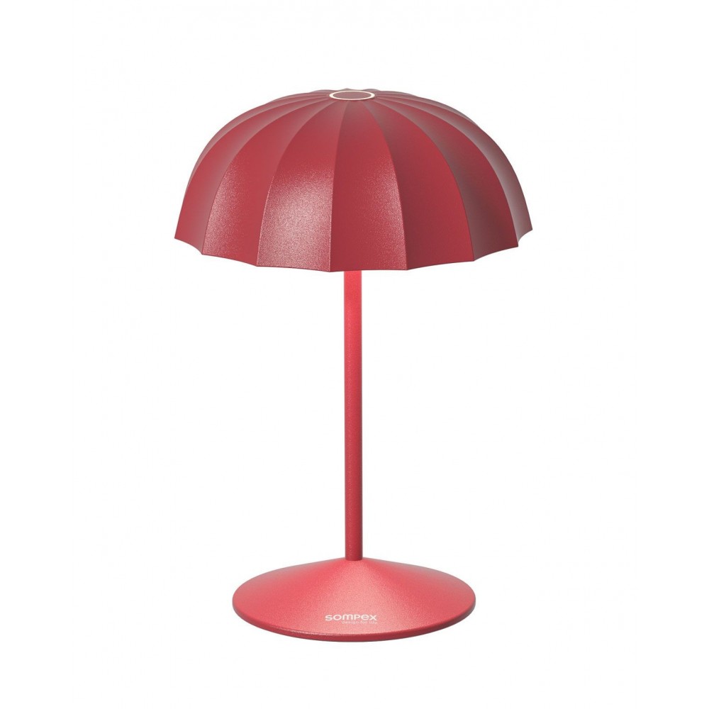 Parasol rojo lámpara de exterior 23cm OMBRELLINO SOMPEX SOMPEX - 1