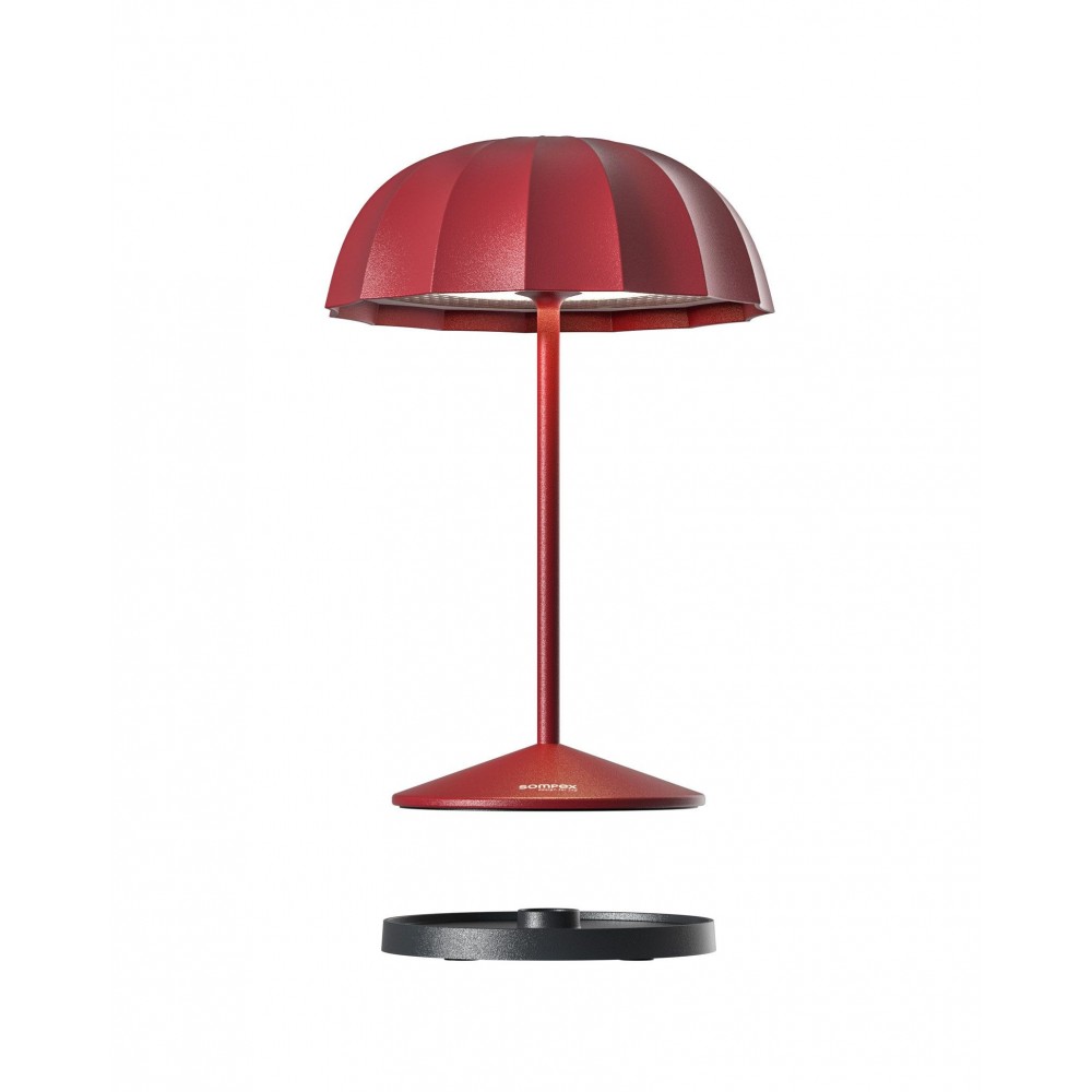 Außenleuchte rot Sonnenschirm 23cm OMBRELLINO SOMPEX SOMPEX - 2