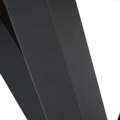 Mão de madeira e preto de madeira marrom 90cm Mesa IXIA - 6
