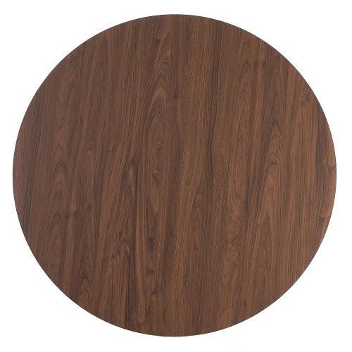 Mão de madeira e preto de madeira marrom 90cm Mesa IXIA 9
