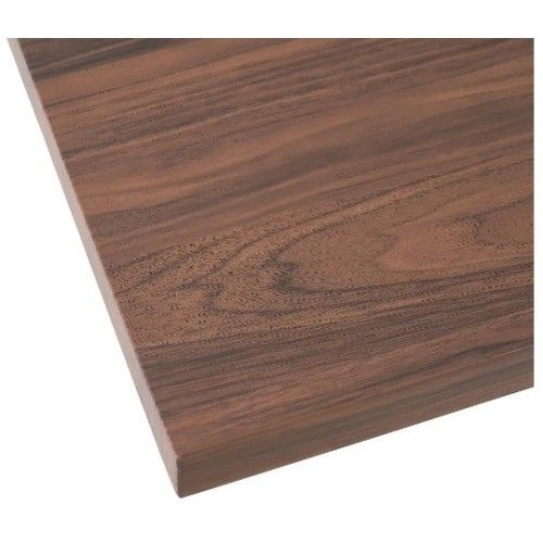 Mesa de jantar de madeira e preto retangular 160cm Mesa IXIA - 5