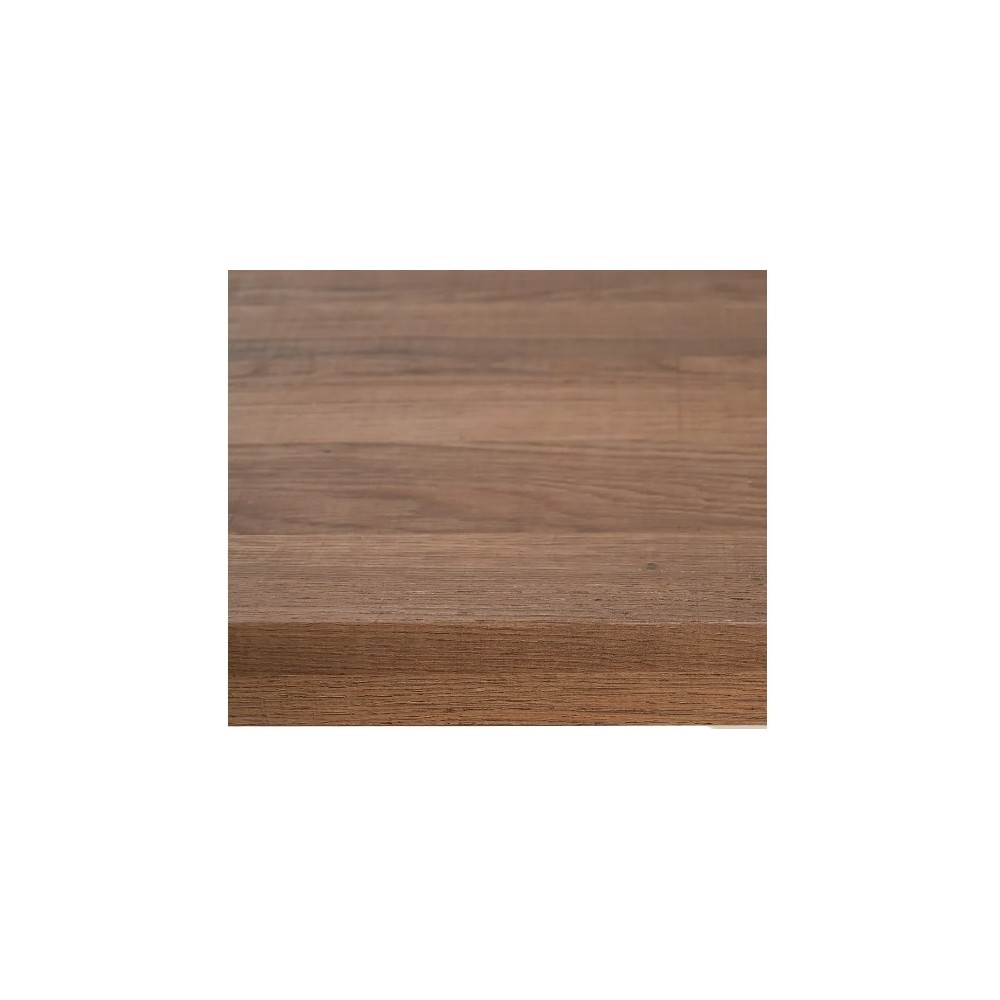 Mesa rectangular de madera y metal blanco 160cm MESA IXIA - 3