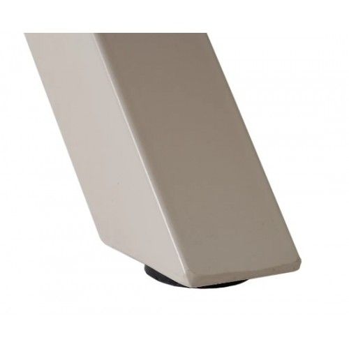 Mesa de comedor rectangular en madera y metal blanco 180cm MESA IXIA - 8