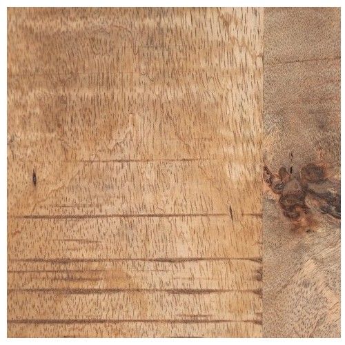 Mesa rectangular de madera y plancha 160cm MESA IXIA - 7