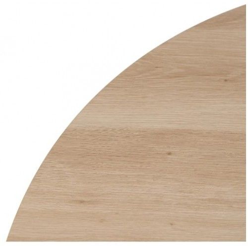 Mesa de jantar redonda Design original e creme metal 120cm mesa IXIA - 3