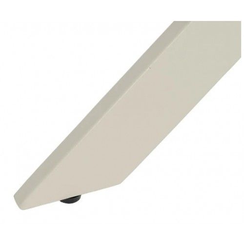 Mesa de jantar redonda Design original e creme metal 120cm mesa IXIA - 6