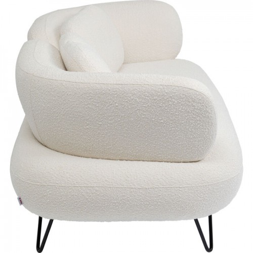 Divano 2 posti crema 182 cm Peppo - Design Kare