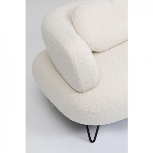 Sofá 2 asientos Crema 182cm Peppo - Kare Design