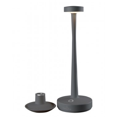 Lâmpada Exterior Anthracite Candle Holder 30cm Aarhus Villeroy & Boch Villeroy & Boch - 1 2