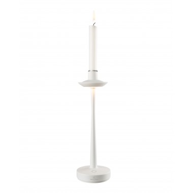 Suporte de vela branco lâmpada exterior 30cm Aarhus Villeroy & Boch Villeroy & Boch - 1