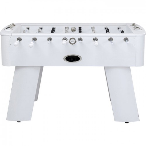 Table football WORLD CUP white with black players KARE Design — full product against pale background