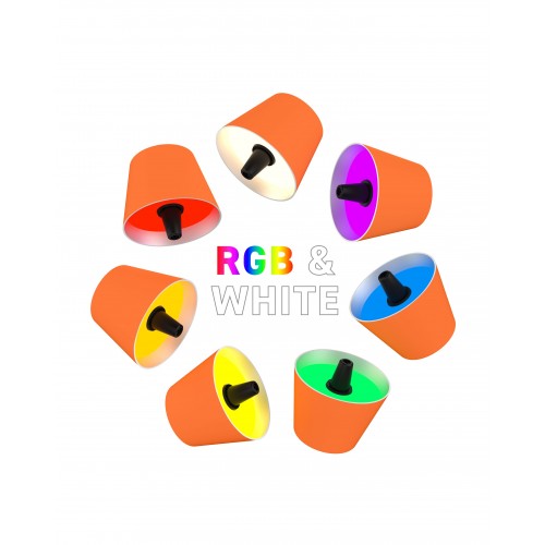 Lâmpada de garrafa recarregável de RGBW Orange Top 2.0 SOMPEX SOMPEX - 4