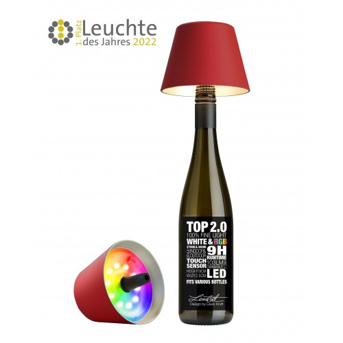 Lâmpada de garrafa recarregável de RGBW RED TOP 2.0 SOMPEX SOMPEX - 1