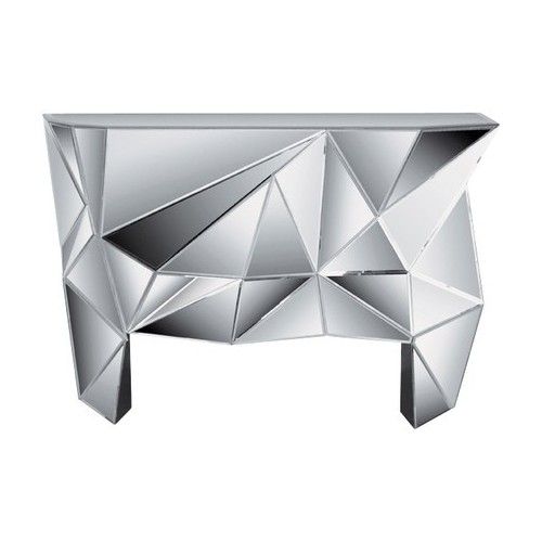 KARE Design PRISMA mirrored console table 126 cm