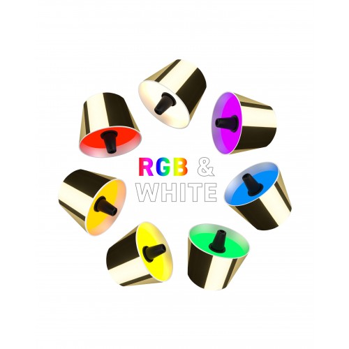 Oplaadbare fleslamp RGBW goud TOP 2.0 SOMPEX SOMPEX - 4