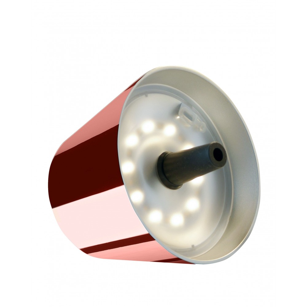 Oplaadbare fleslamp RGBW rosegold TOP 2.0 SOMPEX - Loftattitude.com
