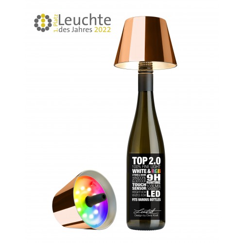 Lâmpada de garrafa recarregável RGBW cobre top 2.0 SOMPEX SOMPEX - 1