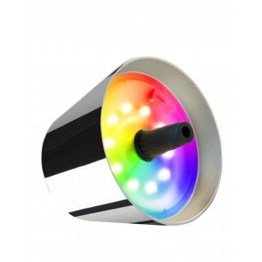 Wiederaufladbare RGBW-Chrom-Flaschenlampe TOP 2.0 SOMPEX SOMPEX - 3