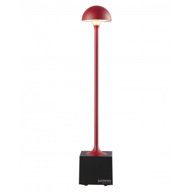 Flora vermelha lâmpada de mesa exterior SOMPEX - Loftattitude.com