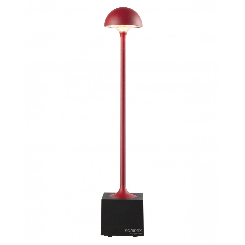 Flora vermelha lâmpada de mesa exterior SOMPEX - Loftattitude.com