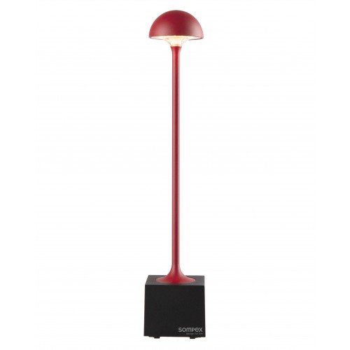 Flora vermelha lâmpada de mesa exterior SOMPEX - Loftattitude.com