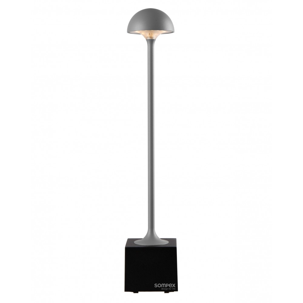 Lâmpada de mesa ao ar livre cinza flora SOMPEX - atitude loft