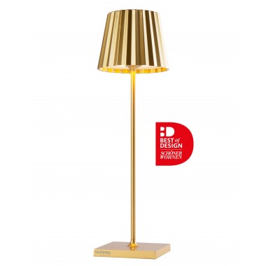 Lichte gouden buitenlamp 38 cm TROLL 2.0 SOMPEX SOMPEX - 1