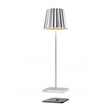 Lâmpada de prata ao ar livre 38 cm troll 2.0 SOMPEX - Loftattitude.com 2