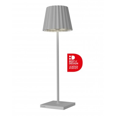 Graue Außenlampe 38 cm TROLL 2.0 SOMPEX - Loftattitude.com