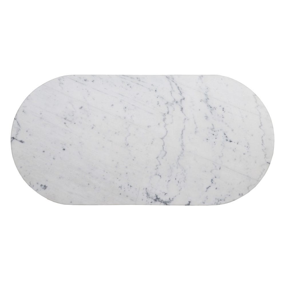 Oval marble bistro table 120 cm Axel