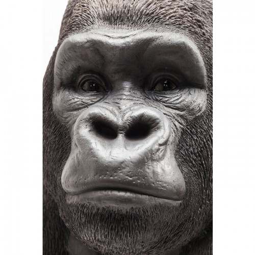 Statua Gorilla XXL nera KARE Design — primo piano del viso