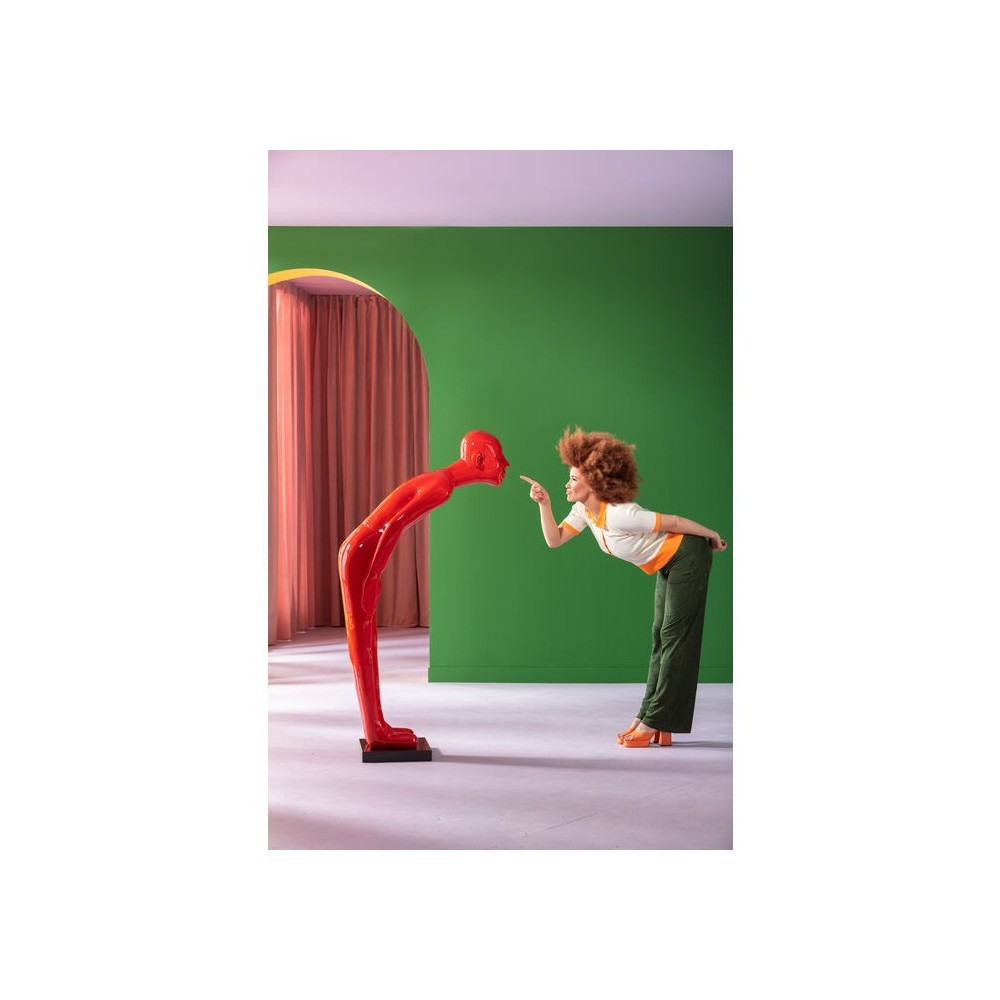 GUEST STATUE RED WELCOME Kare design - 3