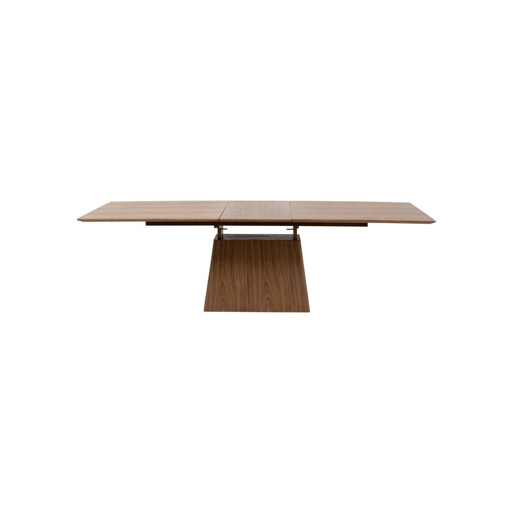 Table à manger rectangulaire extensible bois noyer Benvenuto Kare design - 13