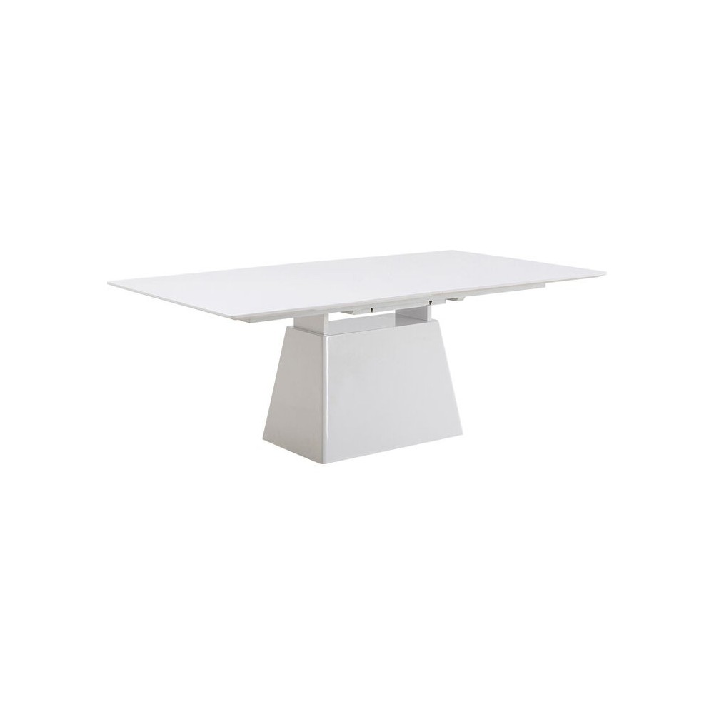 Benvenuto White Stretch Mesa de jantar retangular Kare design - 1