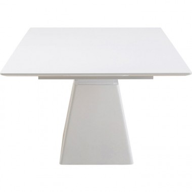 Witte rectangulaire uitreketafel Benvenuto Kare design - 6