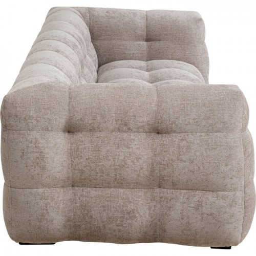 Canapé 3 places velours gris 240cm SALAMANCA Kare design - 19