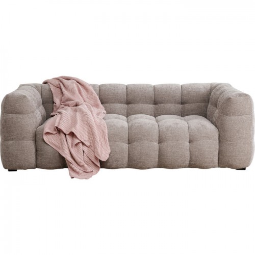 Canapé 3 places velours gris 240cm SALAMANCA Kare design - 3