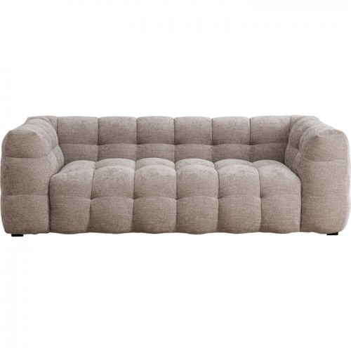 3 asientos terciopelo gris 240cm SALAMANCA Kare design - 5