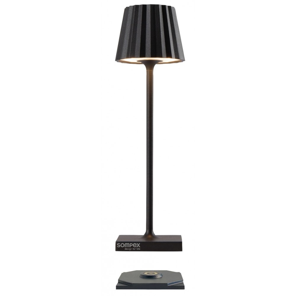 Zwarte buitenlamp 21 cm TROLL NANO SOMPEX SOMPEX - 5