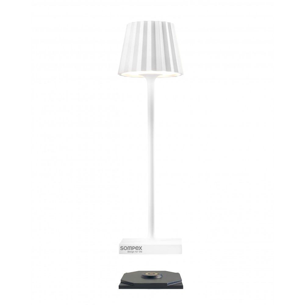 Witte buitenlamp 21 cm TROLL NANO SOMPEX