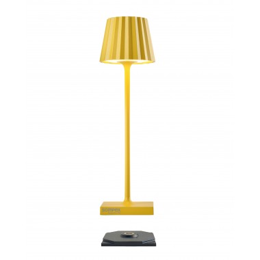 Lâmpada ao ar livre amarela 21 cm Troll Nano SOMPEX