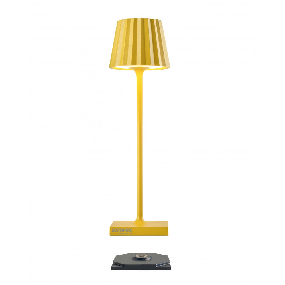 Lâmpada ao ar livre amarela 21 cm Troll Nano SOMPEX