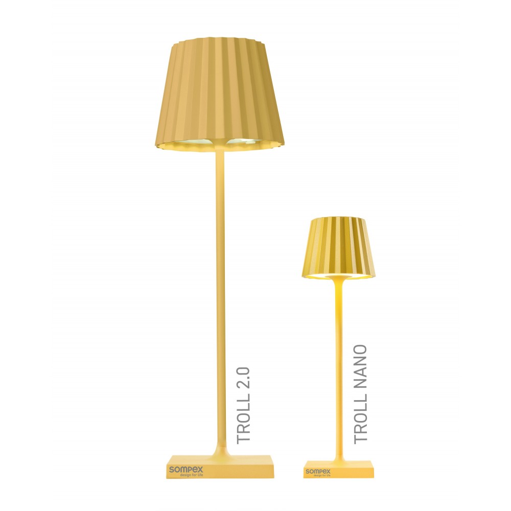 Gele buitenlamp 21 cm TROLL NANO SOMPEX SOMPEX - 4